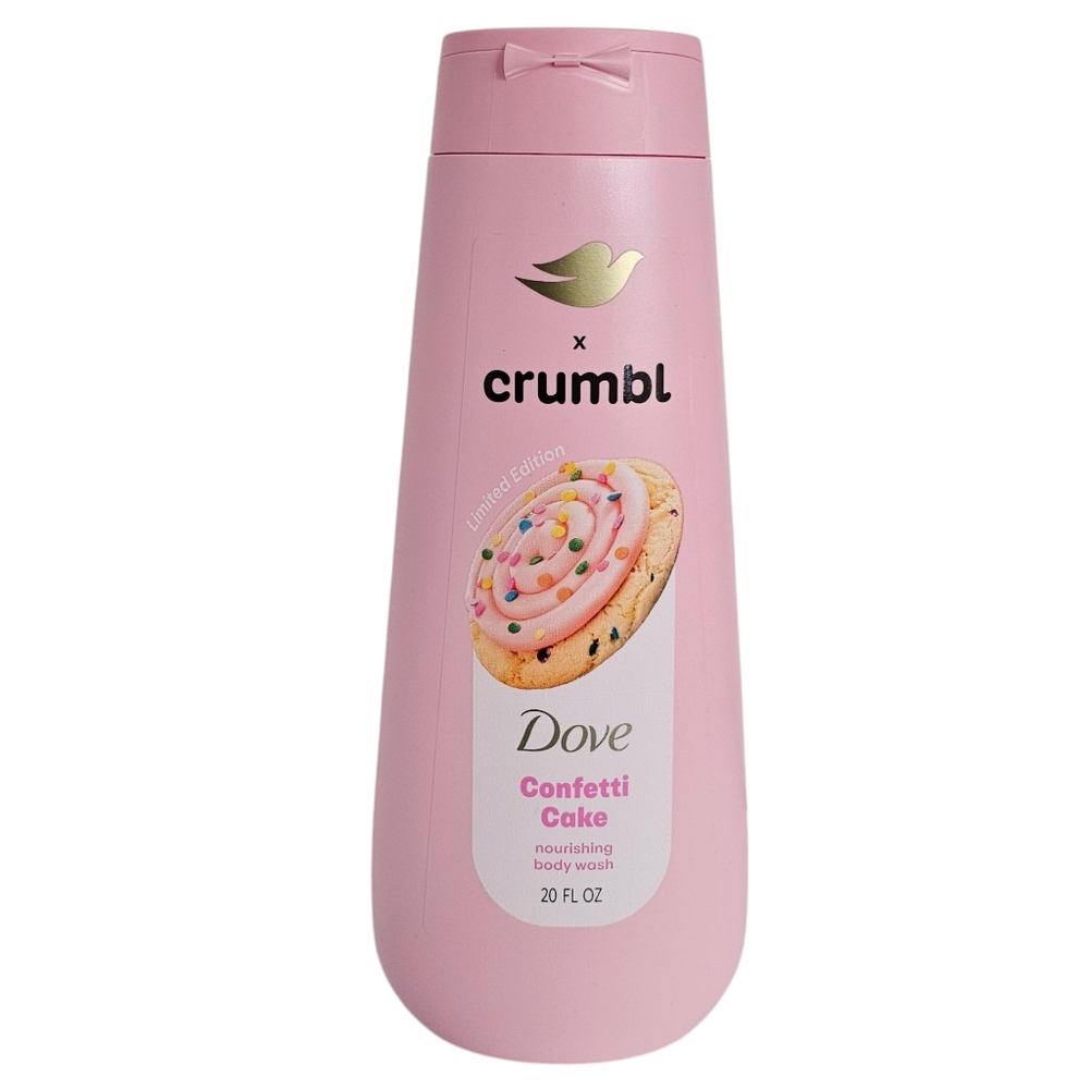 Dove x Crumbl Confetti Cake Nourishing Body Wash